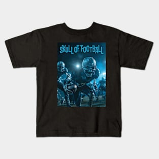 Skull of Football Kids T-Shirt